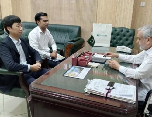 Visit to Khyber Pakhtunkhwa Caretaker Minister for Energy and Power, Mines and Minerals Development, Engineer Ahmed Jan